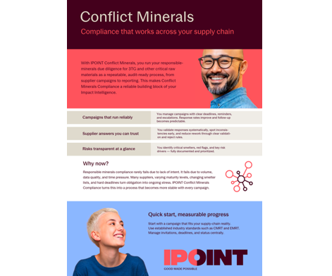 IPOINT Conflict Minerals Flyer