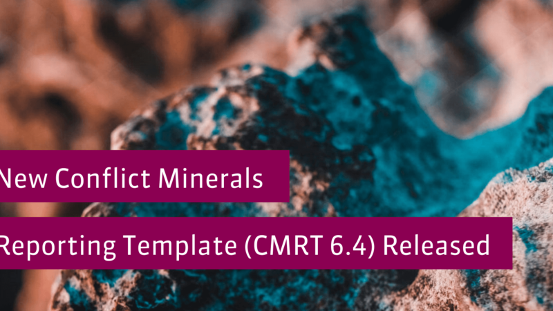 RMI Releases CMRT 6.4: Key Updates for Conflict Minerals Reporting RMI Releases CMRT 6.4: Key Updates for Conflict Minerals Reporting