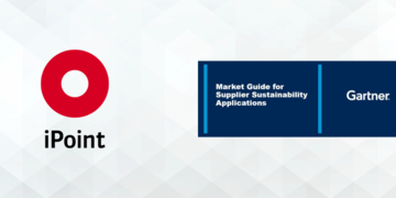Gartner's "Market Guide for Supplier Sustainability Applications" list iPoint as "Representative Vendor"